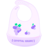 Silicone Bibs, Soft, Thin Light Weight, BPA Phthalate Free, Waterproof, Toddler Infant 6-48 Months, Food Catcher - Image 2